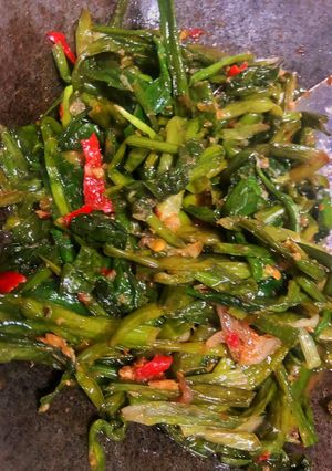 Foto resep Genjer Bumbu Cobek