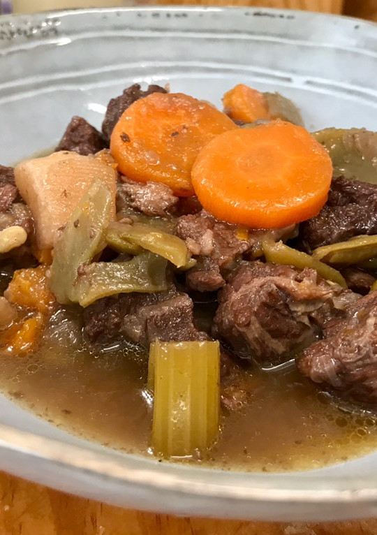 Una foto de Guiso de ternera con verduras