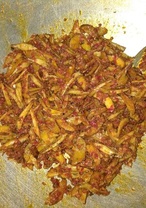 Foto resep Jengkol teri balado