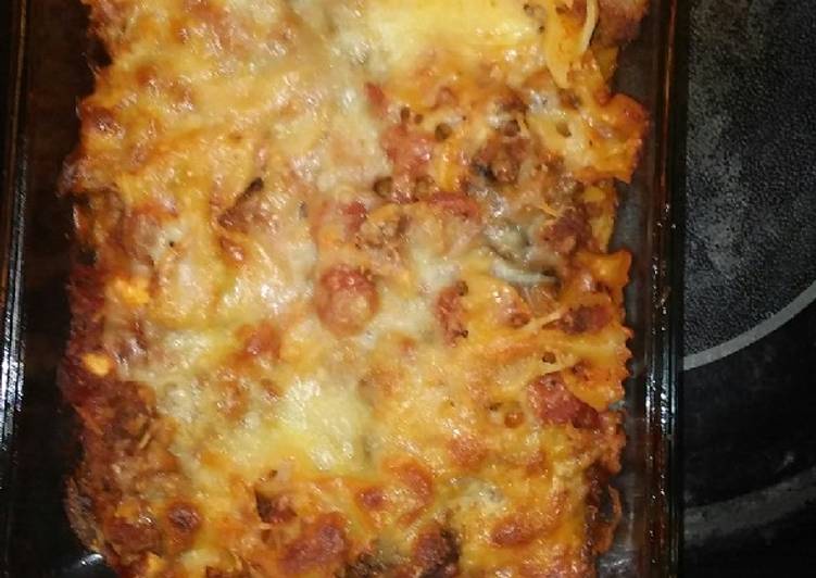 Loaded Meaty Baked Ziti Loaded Meaty Baked Ziti