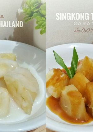 Foto resep 80. Singkong Thailand Ori dan Caramel ala ArKitchen
