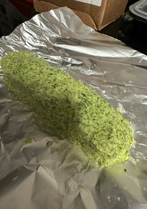 A picture of Homemade Garlic Butter.