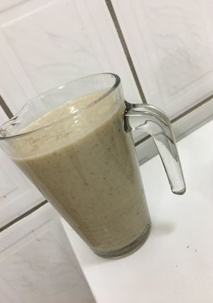 صورة لوصفة كوكتيل الموز و الحليب 🍌🥛