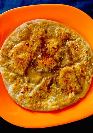 A picture of Jaggery Paratha.