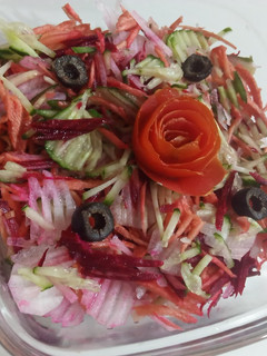 A picture of My salad 🥗 bowl 😄.