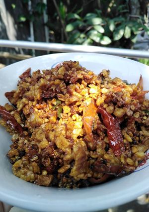 Foto resep Tempe kering aroma nipis
