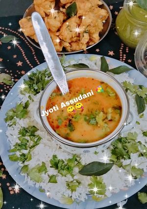 A picture of Dhabe wali tadka dal yummy.