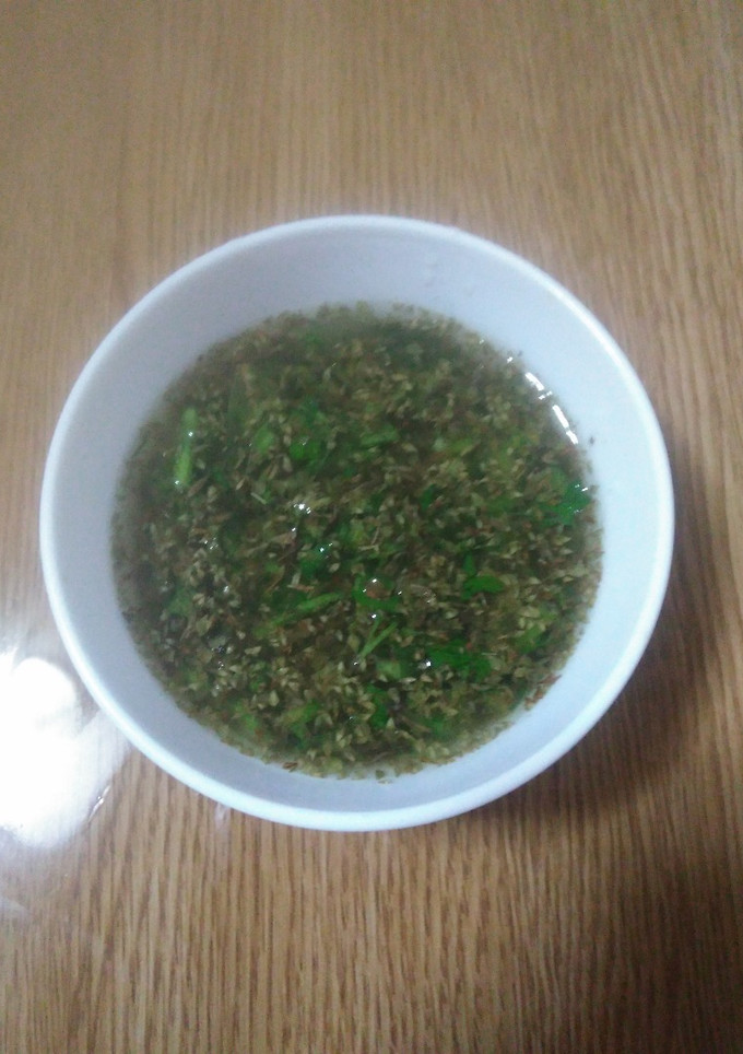 Una foto de Salsa chimichurri a mi estilo