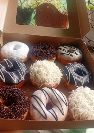 Foto resep Donat Telo Ungu