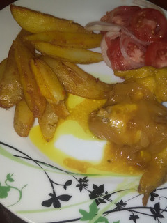 Una foto de Pollo guisado a la mostaza