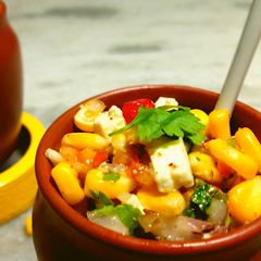 A picture of Corn Paneer Salad.