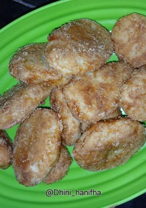 Foto resep ✔️ 74. Kue getas ketan / gemblong dengan gula aren atau gula putih