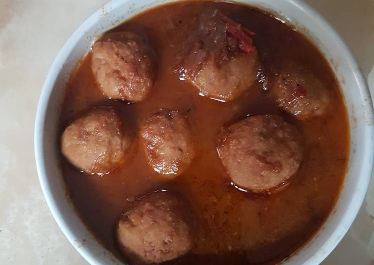 Resep Semur bola-bola daging yang Menggugah Selera