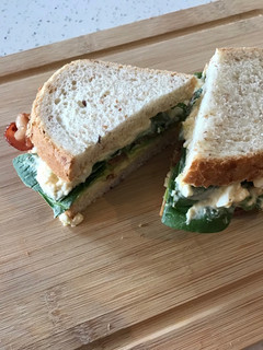 Foto resep Egg salad sandwich #SaladAction