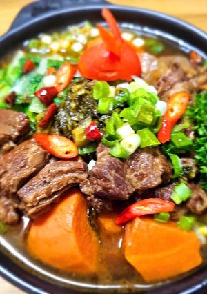 A picture of Tomato Braised Beef Noodles (Creative Recipe).