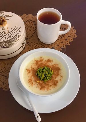 عکسی از دستور دسر سموليناى شيرى