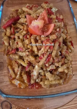 Foto resep Tempe Balado Pedas simple ala @pawon.si.mbok
