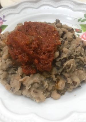 A picture of Stewed beans.