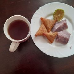 A picture of Beef Samosas.