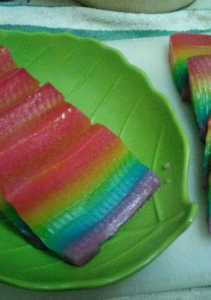 Foto resep Lapis Rainbow