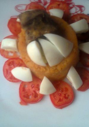 A picture of Mashed Yam.