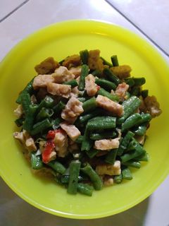 Foto resep Tumis Tempe Kacang Panjang