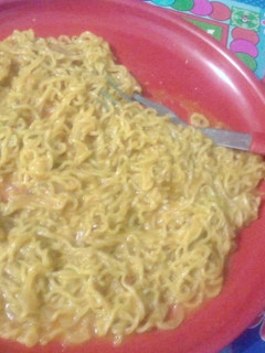 A picture of Onion veg maggie.