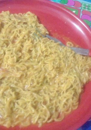 A picture of Onion veg maggie.