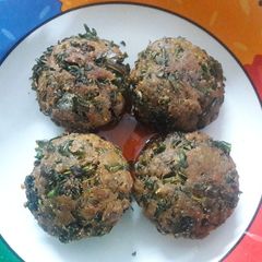 A picture of Palak  kebab.