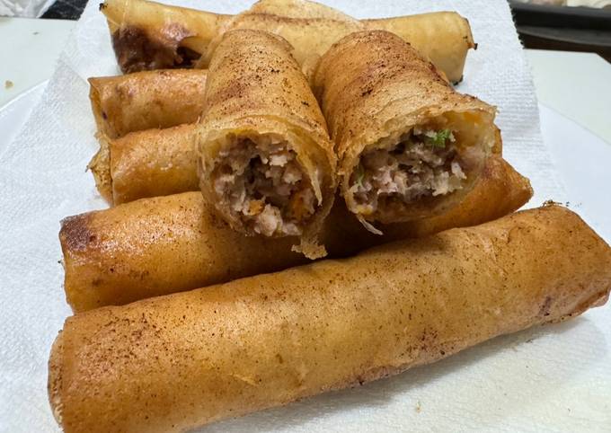 Longanisa Lumpiang Shanghai Recipe by Minda - Cookpad