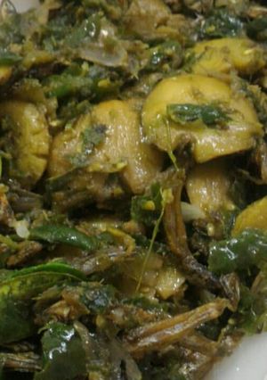 Foto resep Jengkol Teri cabe ijo
