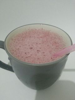 Foto resep Jus strawberry blueberry pisang