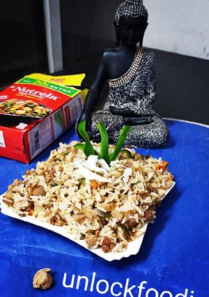 A picture of Nutrela Chinese fried rice.
