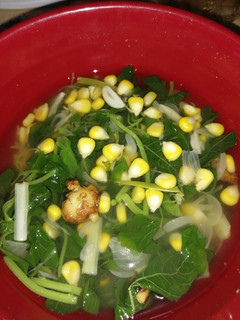 Foto resep Sayur bening bayam jagung manis