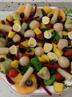 Una foto de Ensalada vegetariana