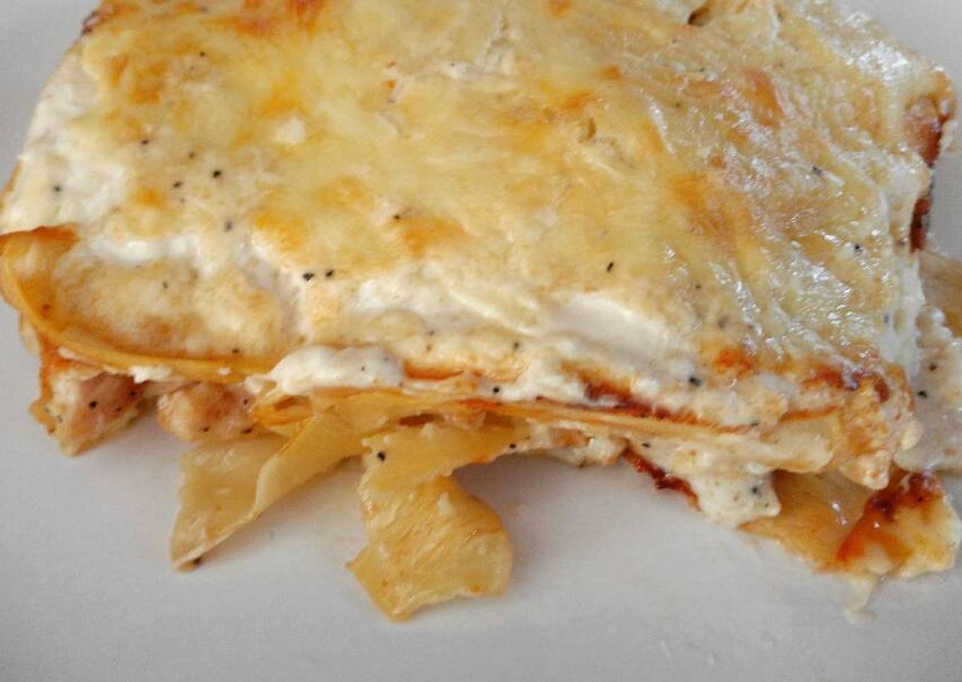 Lasaña de Pollo Explosiva