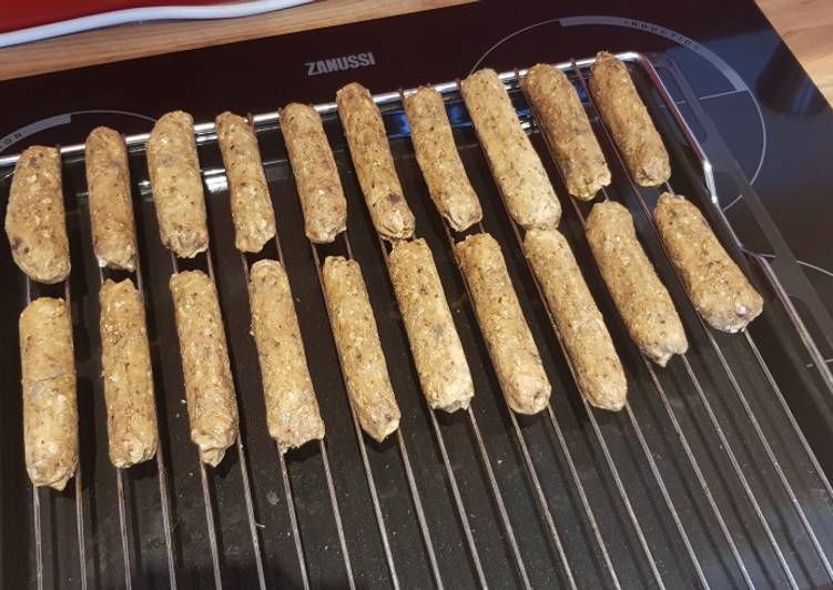 Seitan sausages