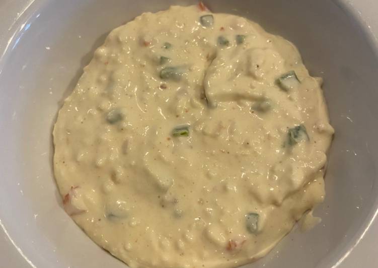 Recipe of Tasty Mexican-Style Cheese Dip (Not your Tia’s pimento cheese)