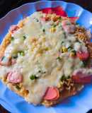 Pizza mì gói siêu dễ làm