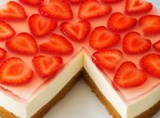 Una foto de postres con queso philadelphia y yogurt