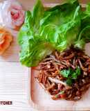 Cá cơm chiên giòn sốt tiêu