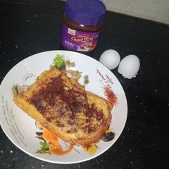 A picture of Choco toast.