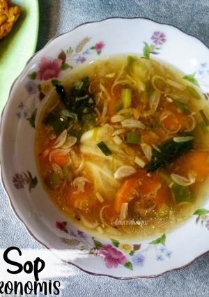 Foto resep Sayur sop ekonomis