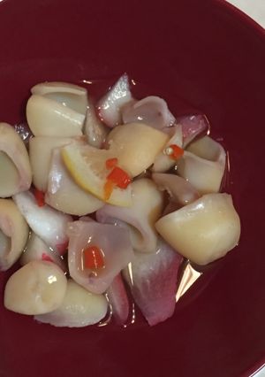 Foto resep Manisan salak dan jambu