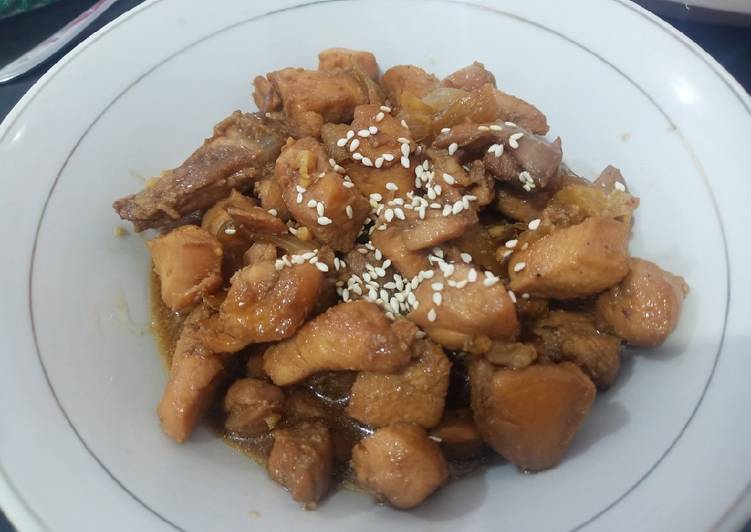 Fresh, Menyajikan Ayam Saus Teriyaki Gurih Mantul