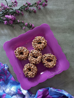 Foto resep Donat Singkong Coklat Kacang