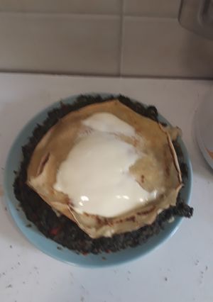Una foto de Lasagna de espinaca