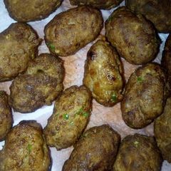 A picture of Bundoo khan special seekh kabab.