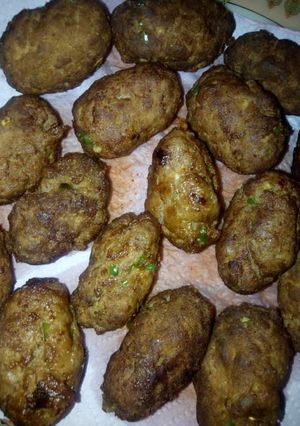 A picture of Bundoo khan special seekh kabab.