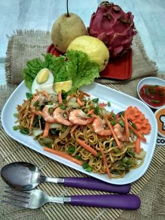 Foto resep Mie goreng udang